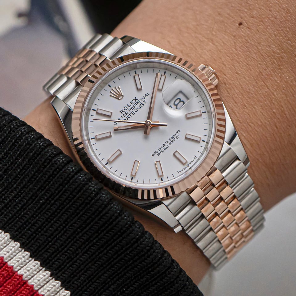 [Superclone] Rolex Datejust 36mm White Dial Jubilee 126231 view 2
