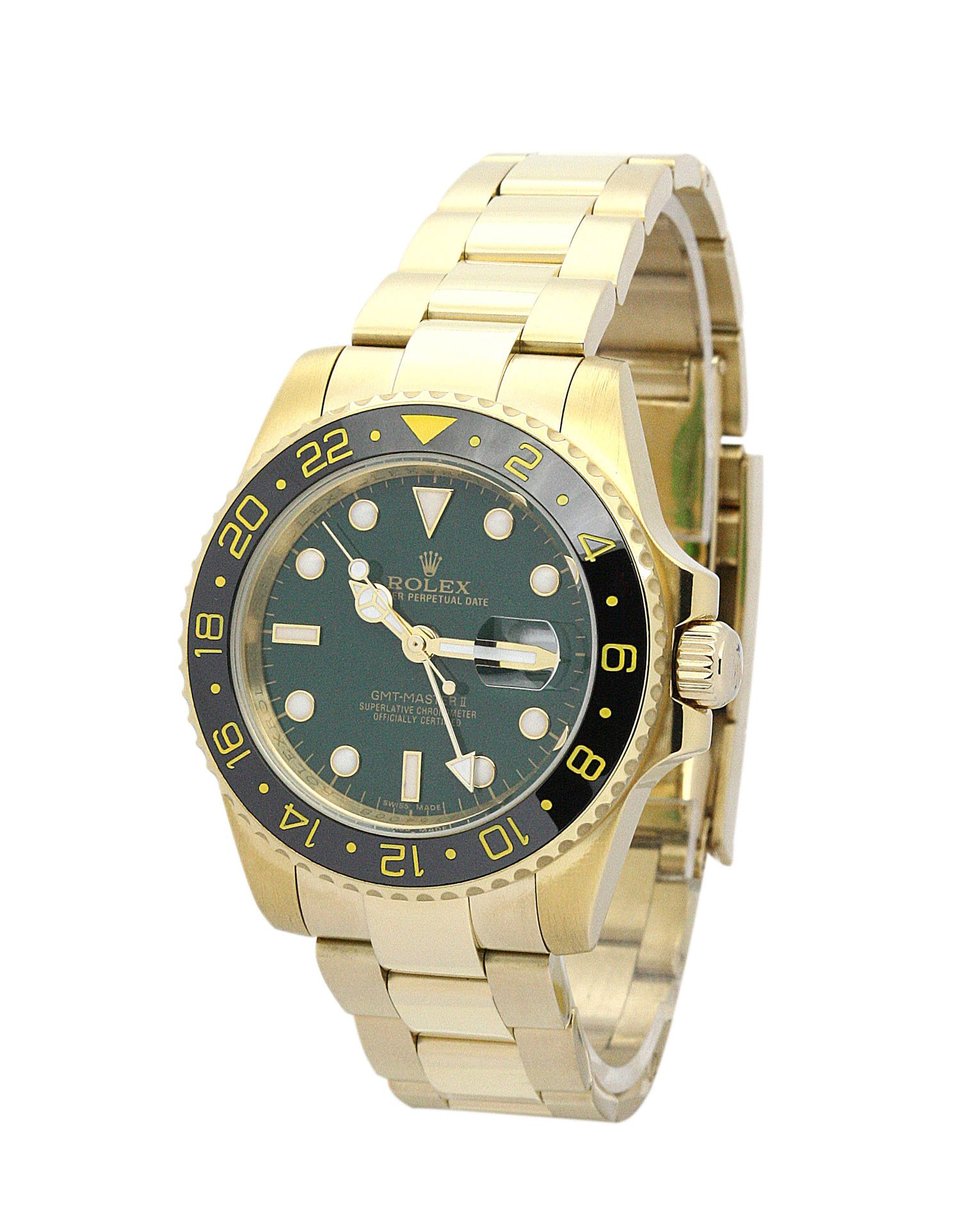 [Superclone] Rolex GMT-Master II 40mm Green Dial Oyster 116718LN view 2