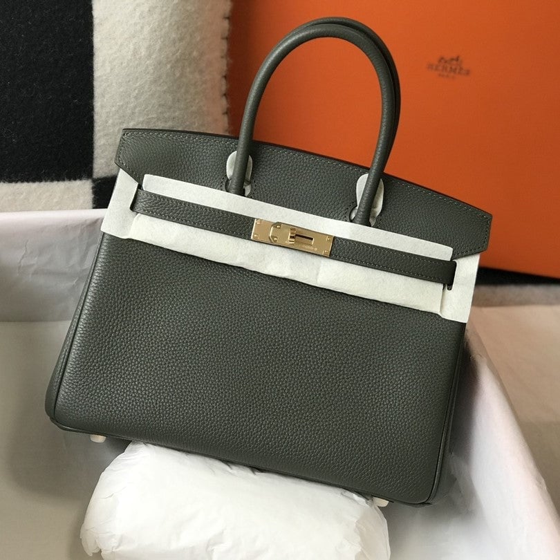 Hermes Birkin 35Cm Pine Togo Leather Gold Hardware view 3