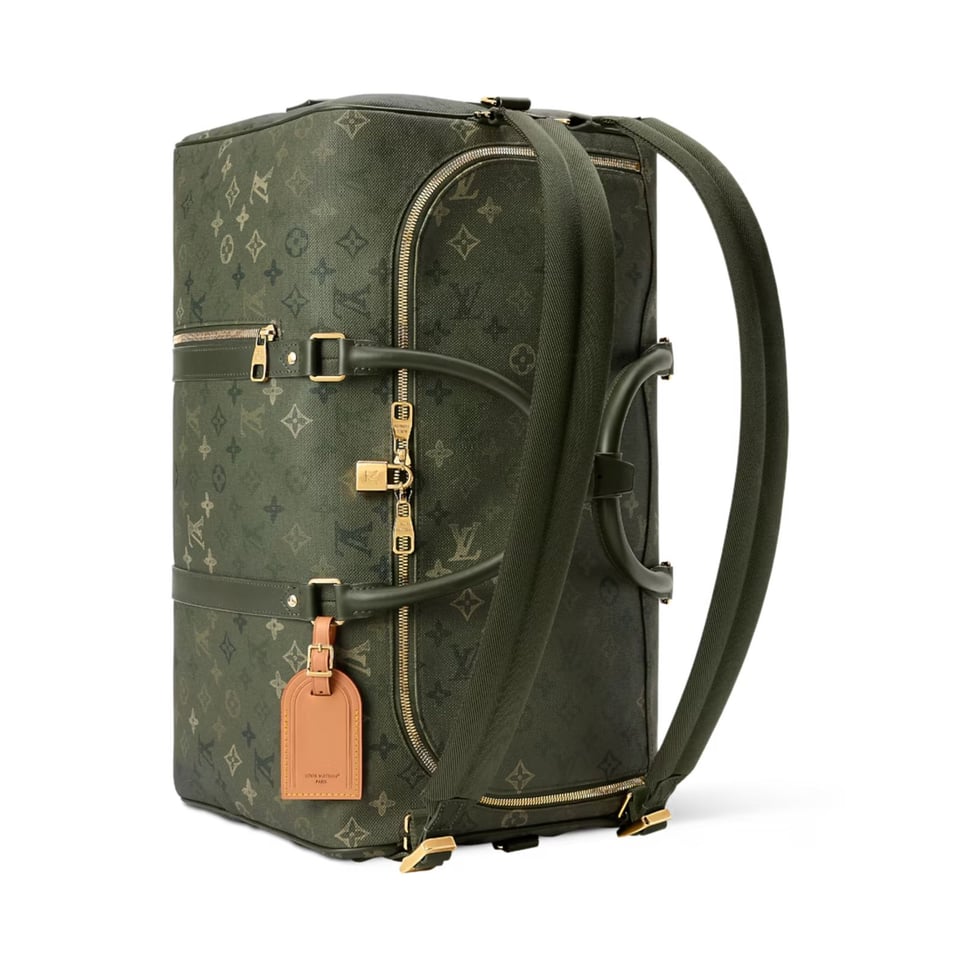 Louis Vuitton Backpack 50cm/19.7in Khaki Green M26964 view 6