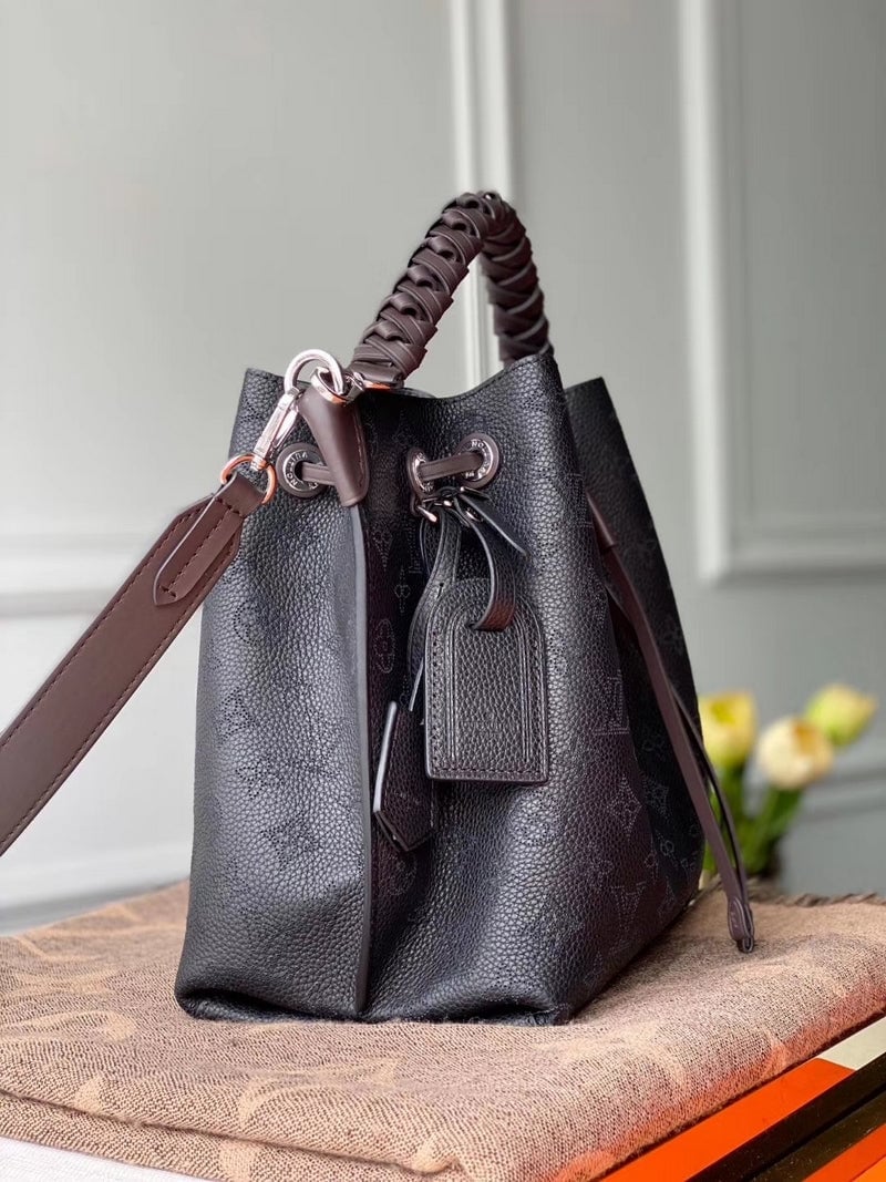 Louis Vuitton Muria Bucket 25Cm Black M55800 view 5