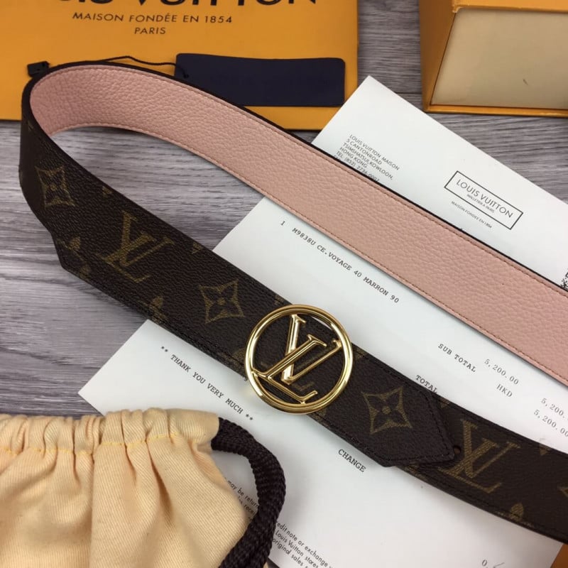 Louis Vuitton Circle 35mm Reversible Belt M0143U view 4