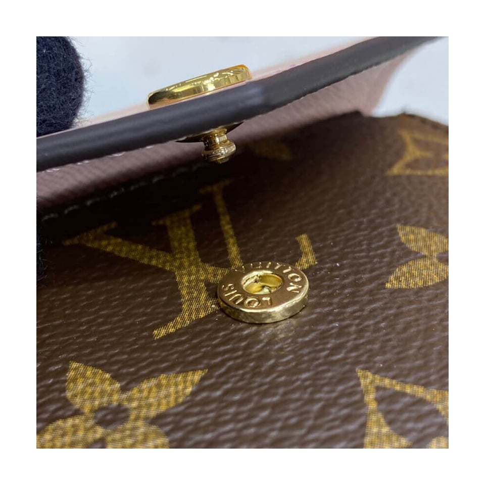 Louis Vuitton Monogram Zoe Wallet Pink view 7