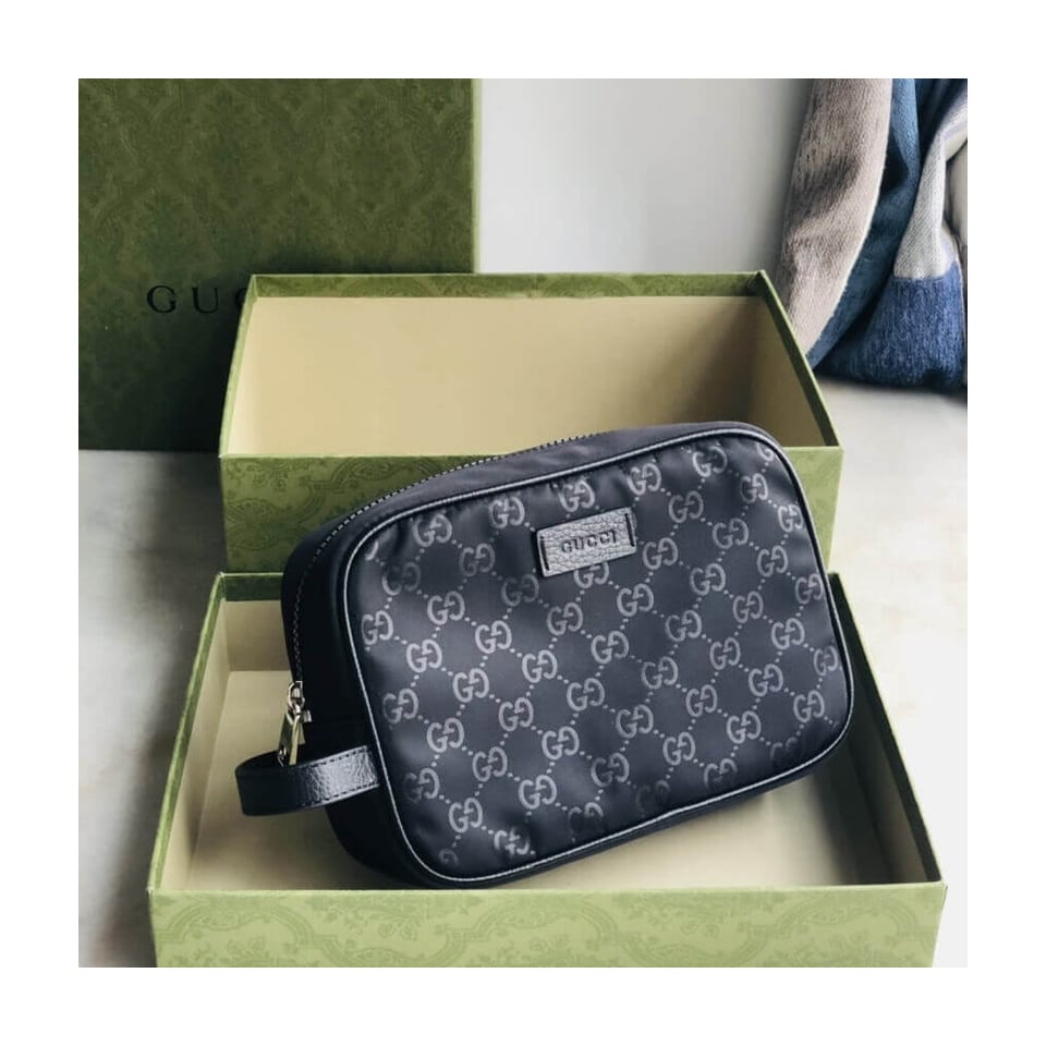 Gucci GG Guccissima Nylon Toiletry Bag view 5