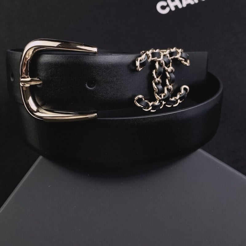 Chanel Calfskin 3.0cm Belt AA7418 view 6