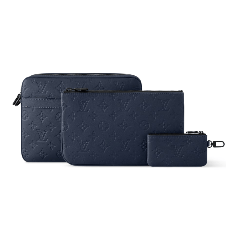 Louis Vuitton Navy Blue Trio Messenger For Men 25cm M14785 view 7