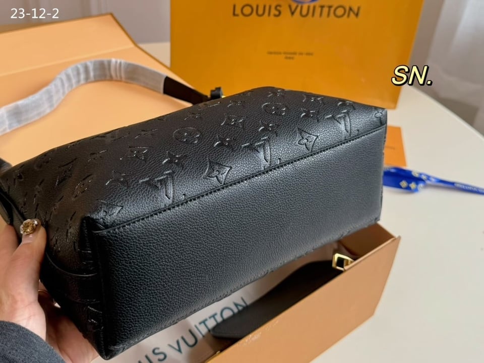 Louis Vuitton Sac Sport Bag Monogram Empreinte Black 26Cm M46610 view 7