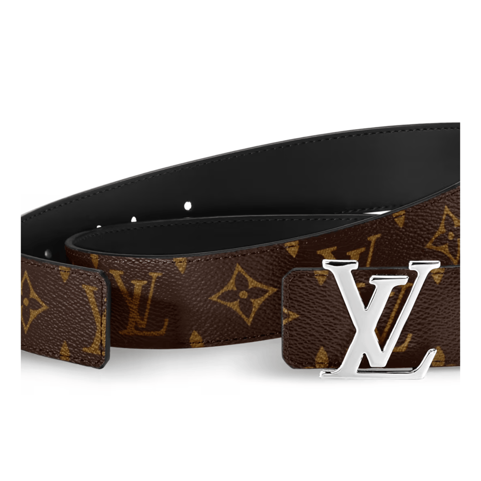 Louis Vuitton LV Initiales 35mm Reversible Men Belt M4485S view 3