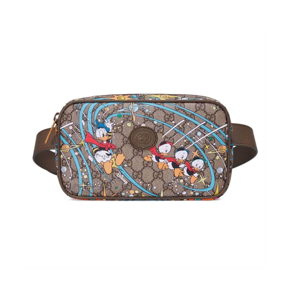 Disney x Gucci Donald Duck Print Belt Bag view 2