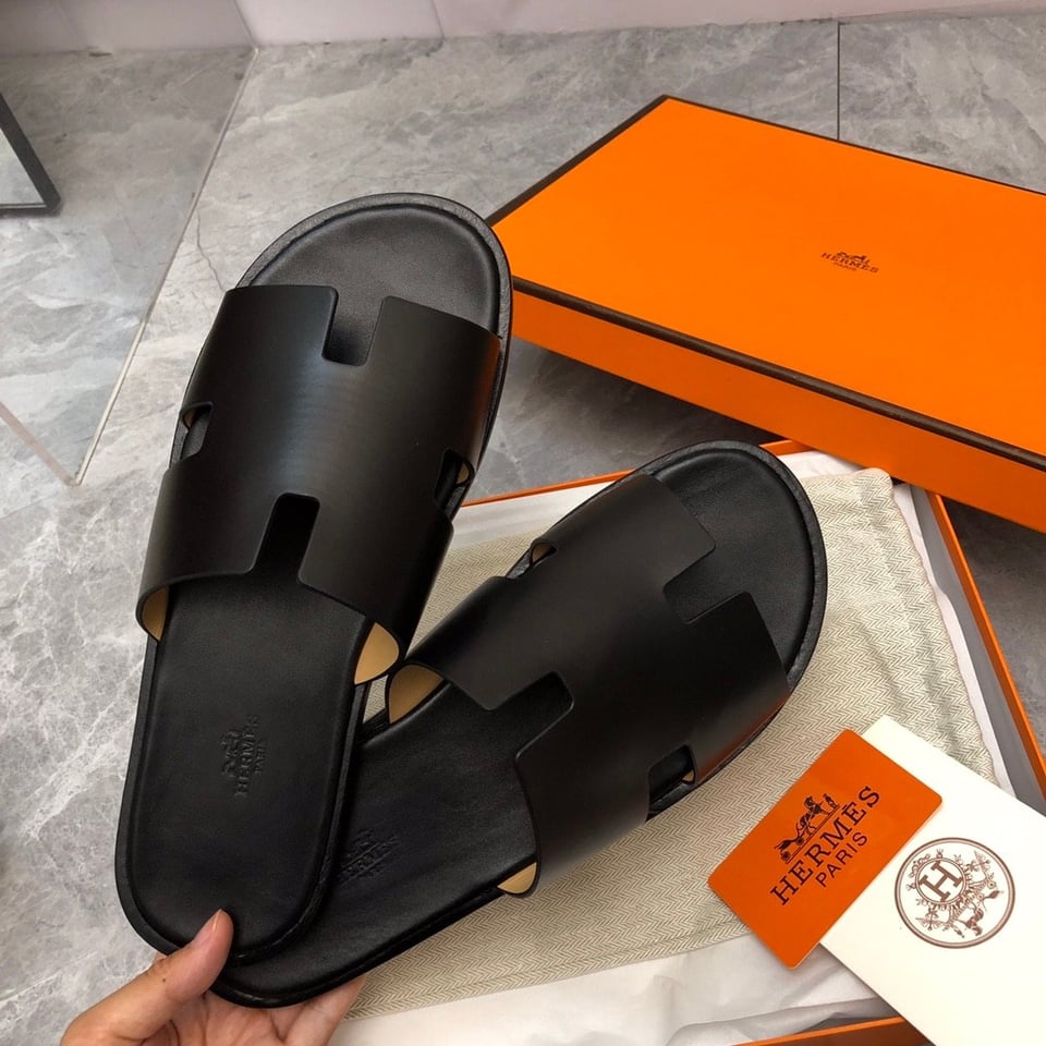 Hermes Izmir Sandal Black H041141Zh01390 view 7