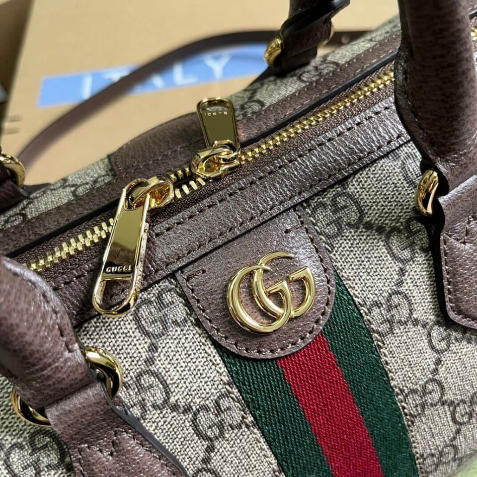 Gucci Ophidia GG Medium Top Handle Bag view 8