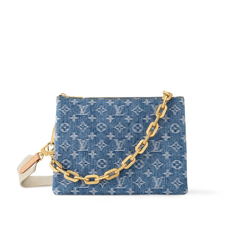 Louis Vuitton Coussin Pm Bag Denim Blue 26Cm M24564 view 2