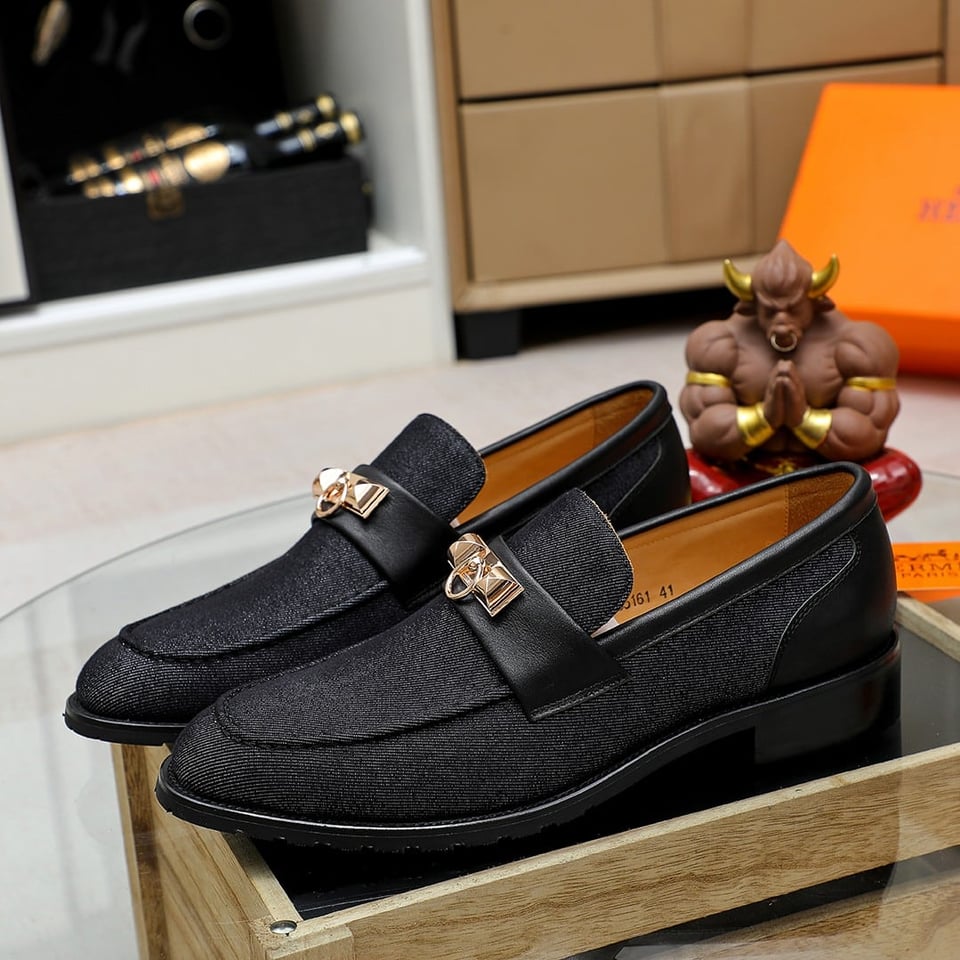 Hermes Blaise Loafer Black view 9