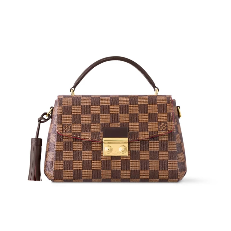 Louis Vuitton Damier Ebene Croisette 25Cm N53000 view 2