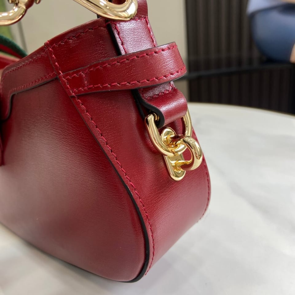 Gucci Moon Side Mini Shoulder Bag Smooth Leather view 10