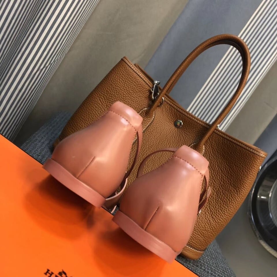 Hermes Santorini Sandal Pink view 4