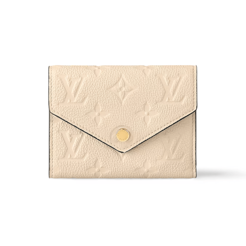 Louis Vuitton Creme Victorine Wallet For Women 12cm M82344