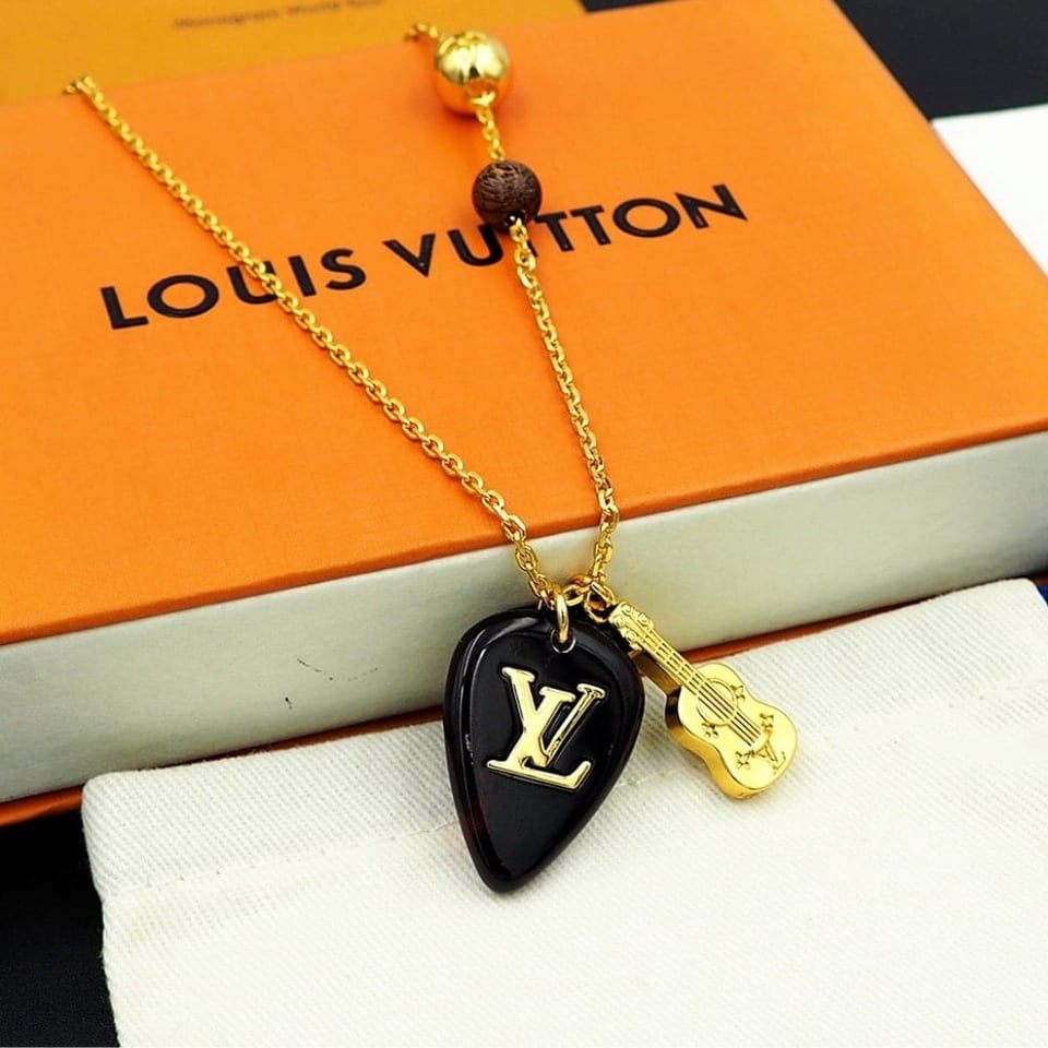 Louis Vuitton Lv Picks Necklace Gold M01865 view 6