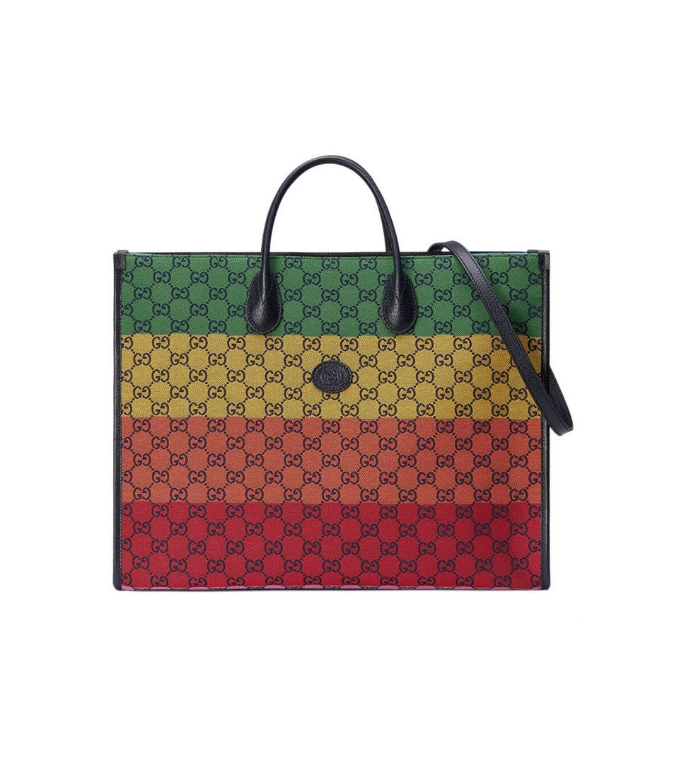 Gucci GG Multicolour Large Tote Bag view 3