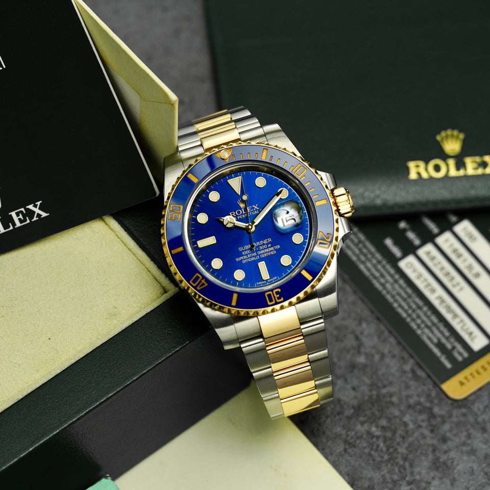 Rolex Submariner 41mm Blue Dial 126613LB Bluesy view 10