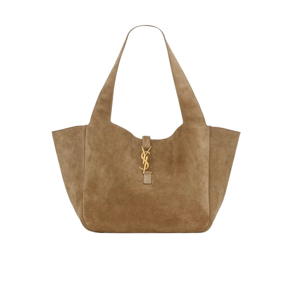 Saint Laurent Le 5 A 7 Bea In Suede Golden Leaf 55Cm view 2