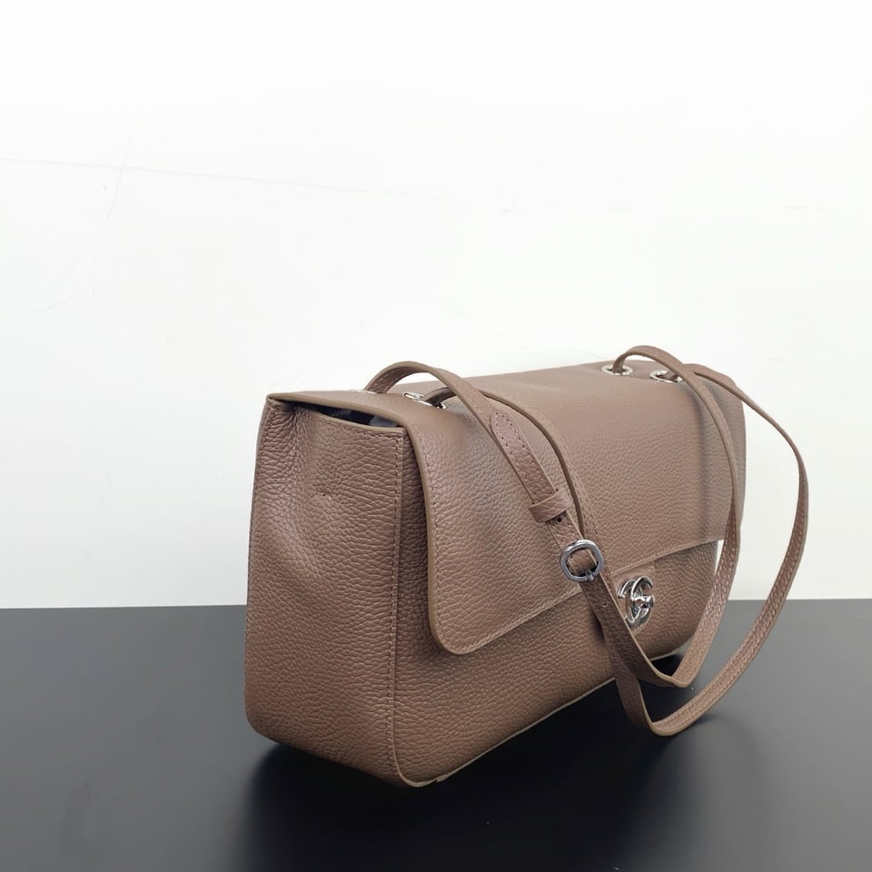 Chanel Maxi Flap Bag Light Brown 12.6cm/5in view 6
