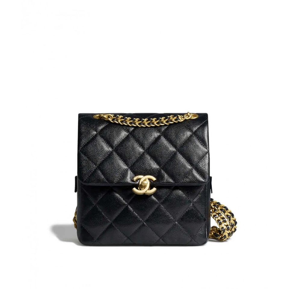 Chanel Backpack in Grained Calfskin view 2