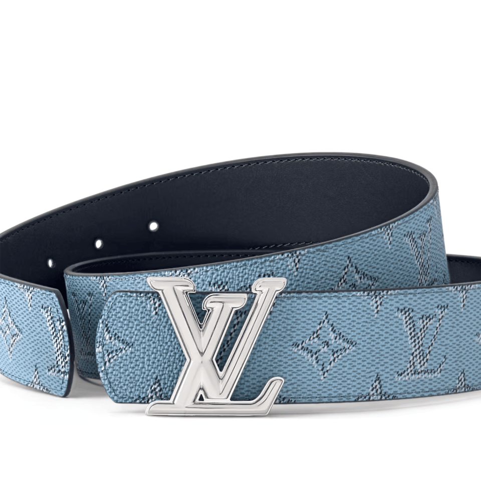 Louis Vuitton LV Silver Dimension 40mm Reversible Men Belt M4134U view 3