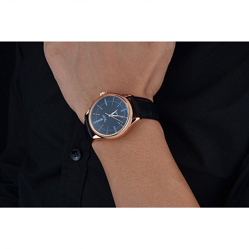 Rolex Cellini 39mm Black Dial 622656 view 11