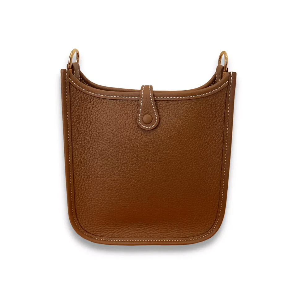 Hermes Evelyne 16 Hermes Mini Evelyne Brown 18cm view 5