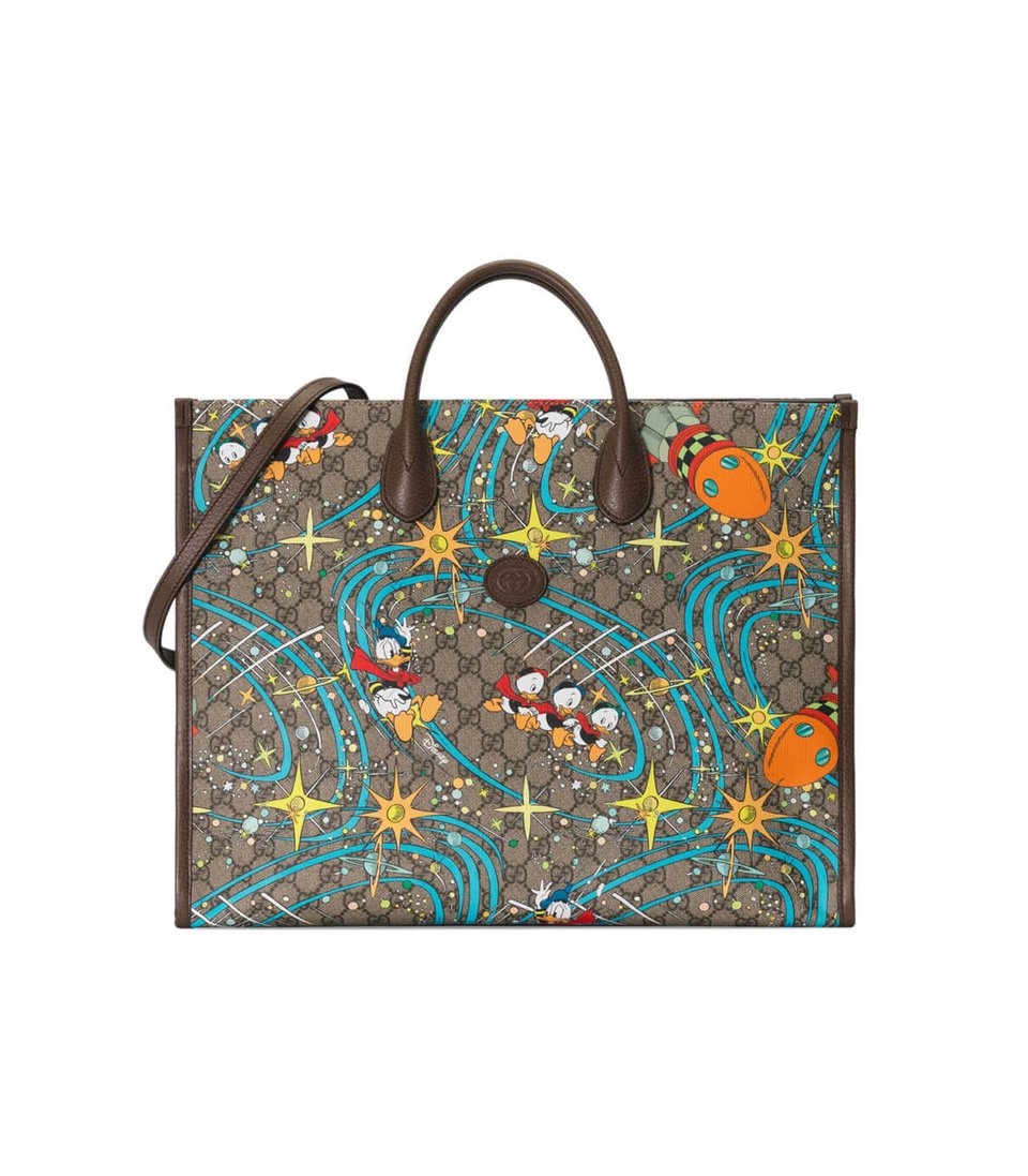 Disney x Gucci Donald Duck Tote Bag