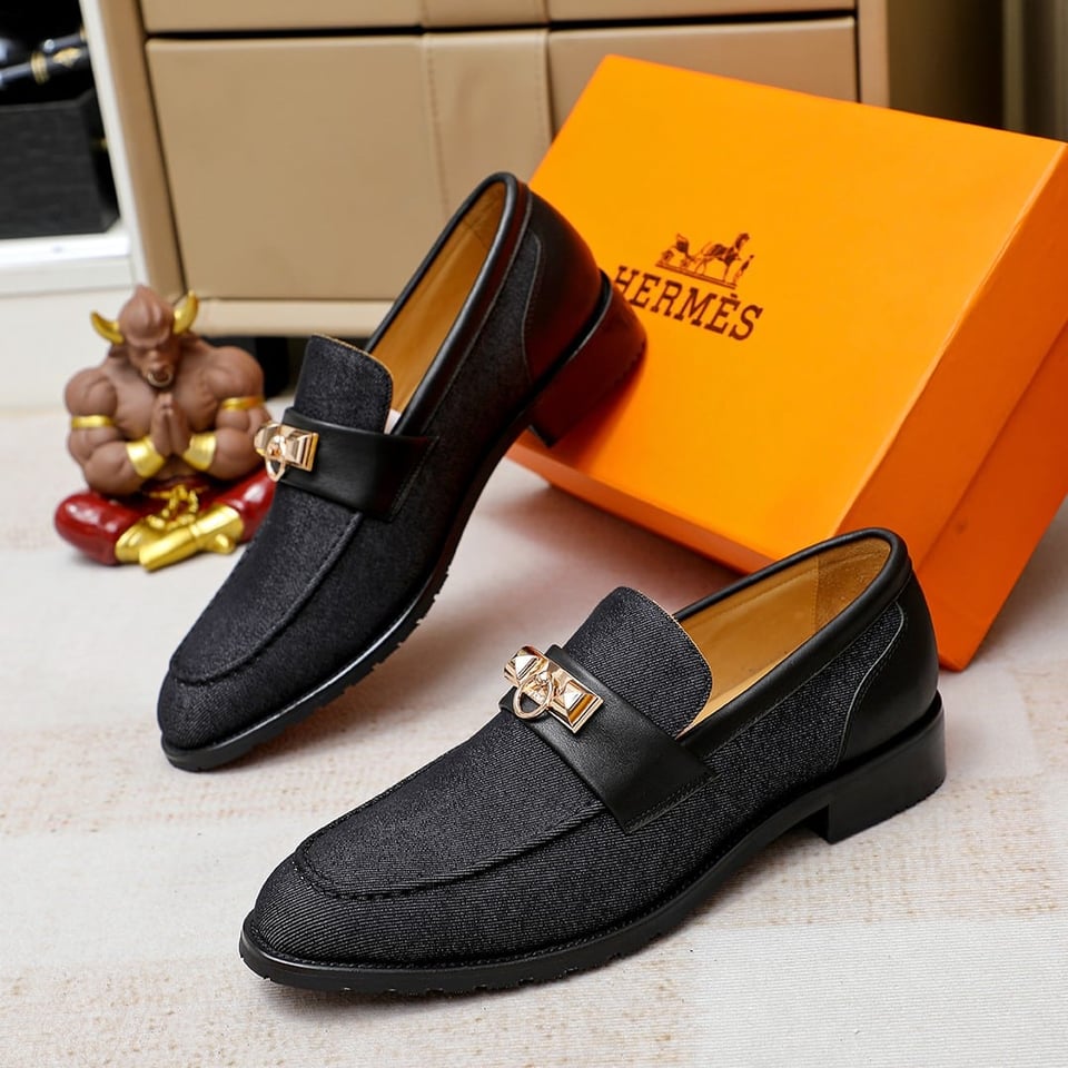 Hermes Blaise Loafer Black view 8