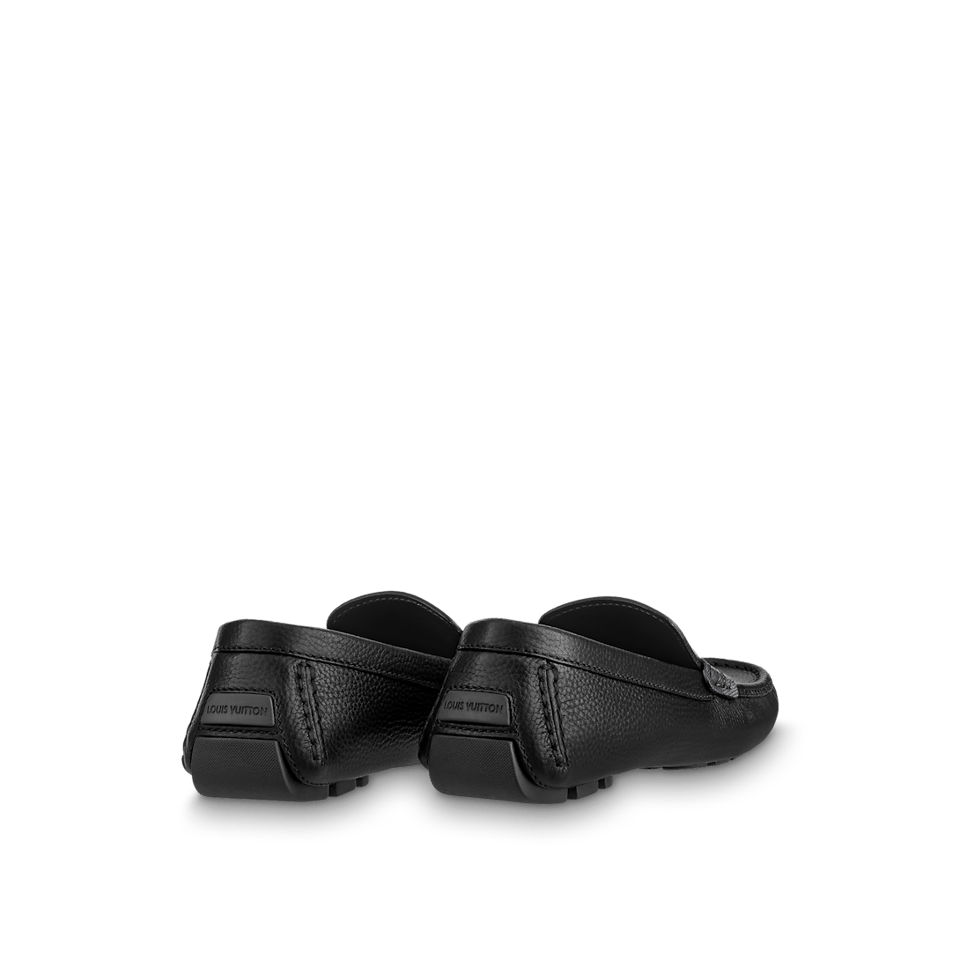 Louis Vuitton Monte Carlo Black Leather Moccasins 1A9U6Q- Shoes for Men view 4