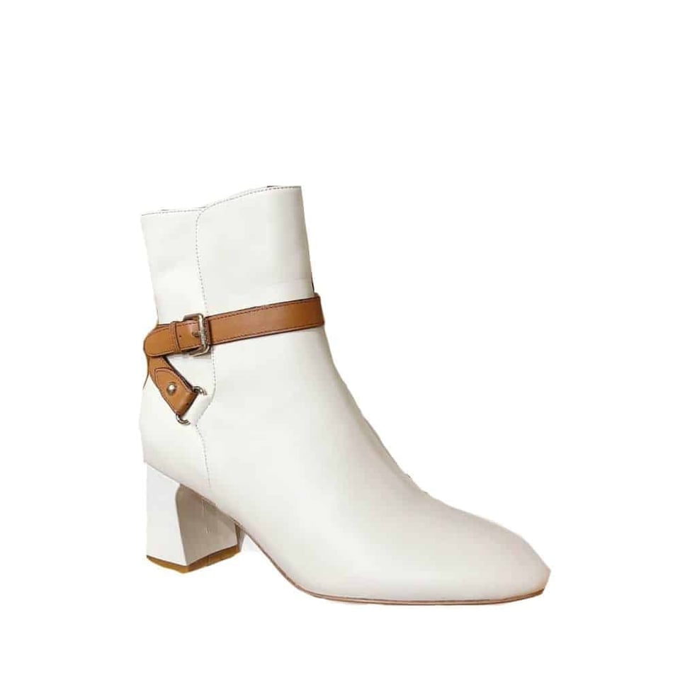 Louis Vuitton Parisienne Ankle Boot White view 2