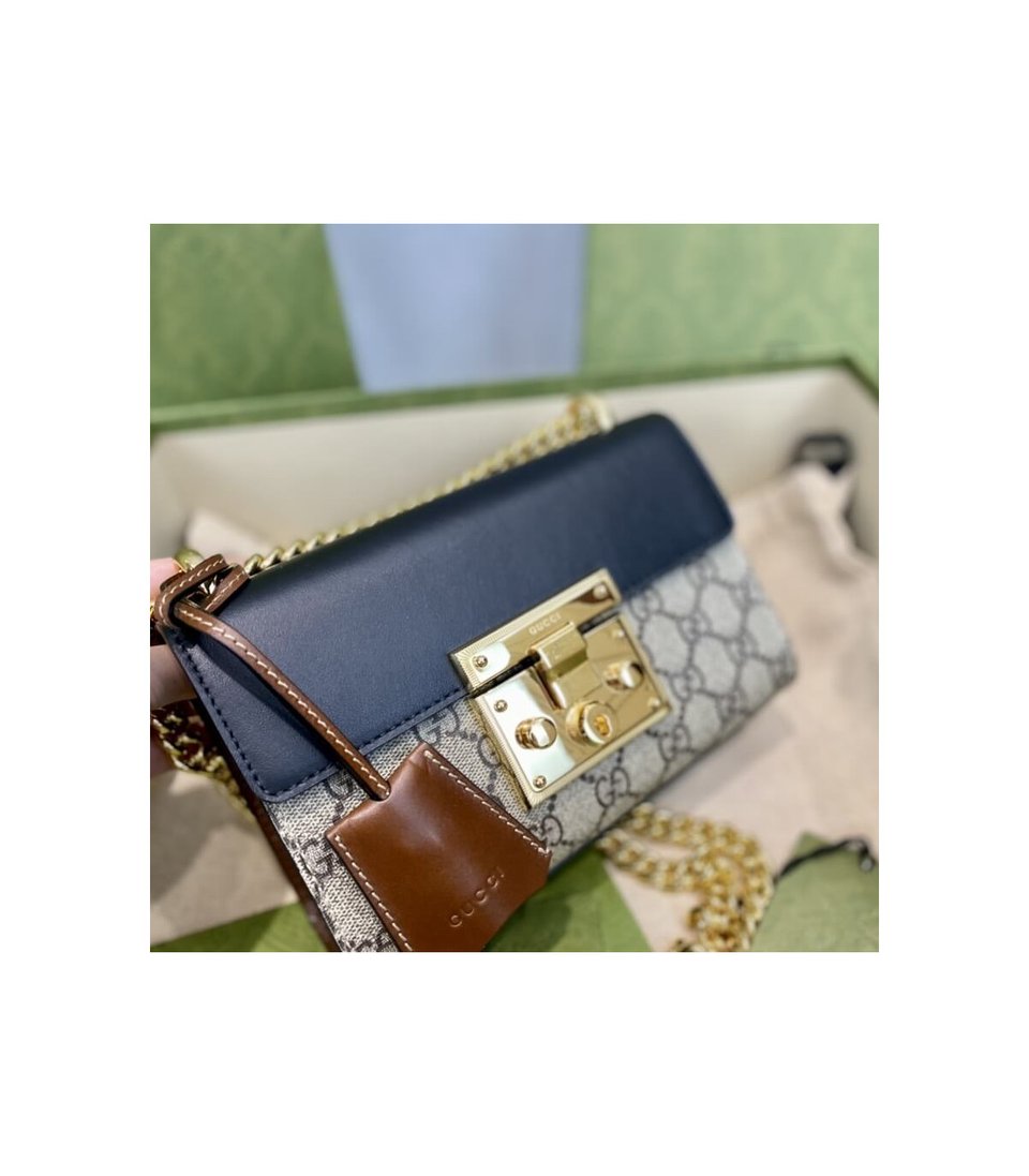 Gucci Padlock Small GG Shoulder Bag Black view 13