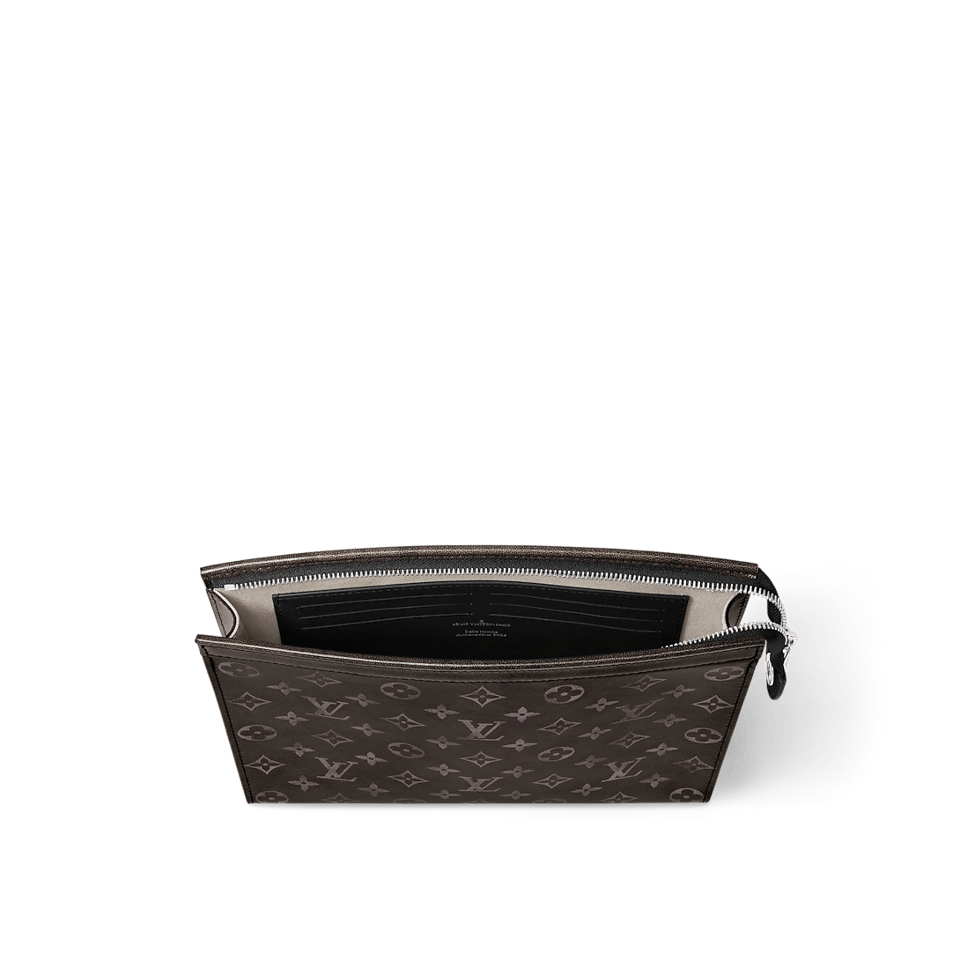 Louis Vuitton Pochette Voyage Mm M11764 Black 27cm/ 10.6in view 4