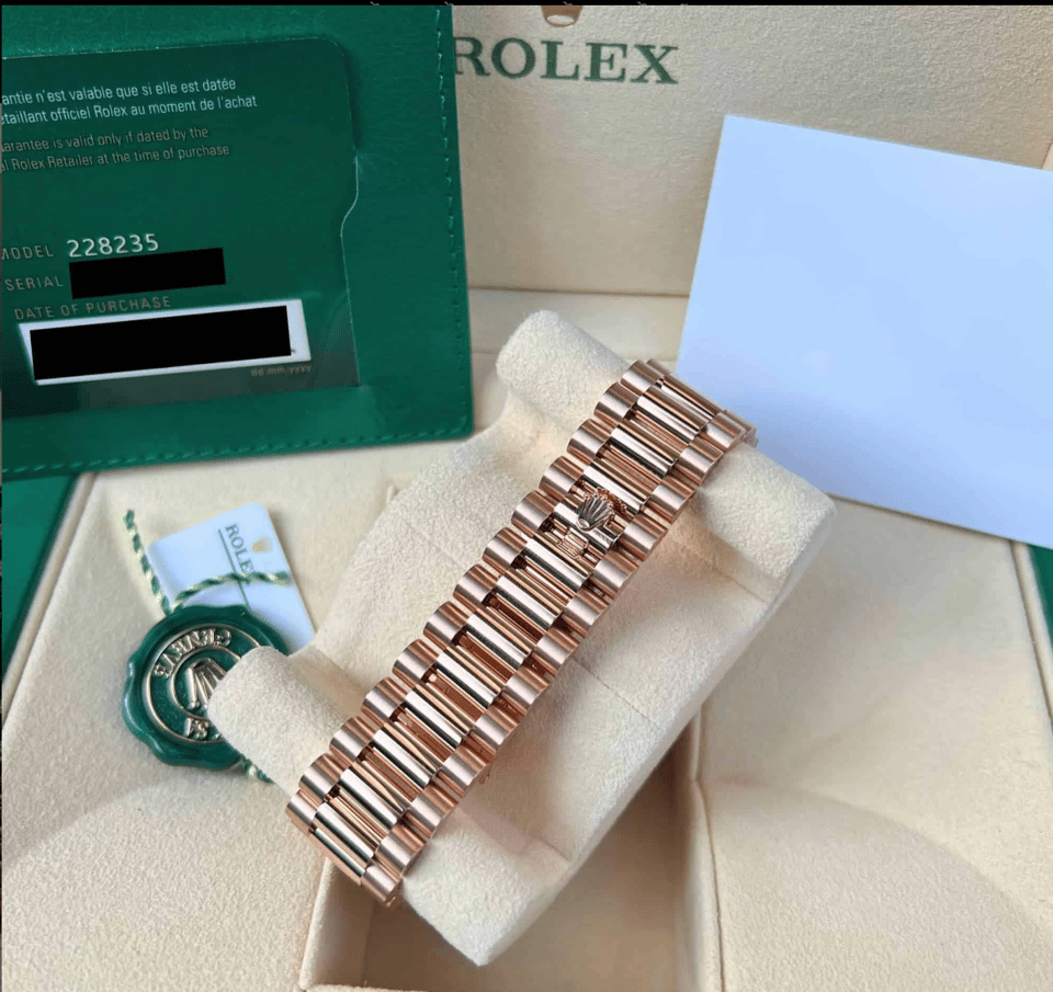 [Superclone] Rolex Day-Date 40mm Eisenkiesel Dial President 228235 view 5