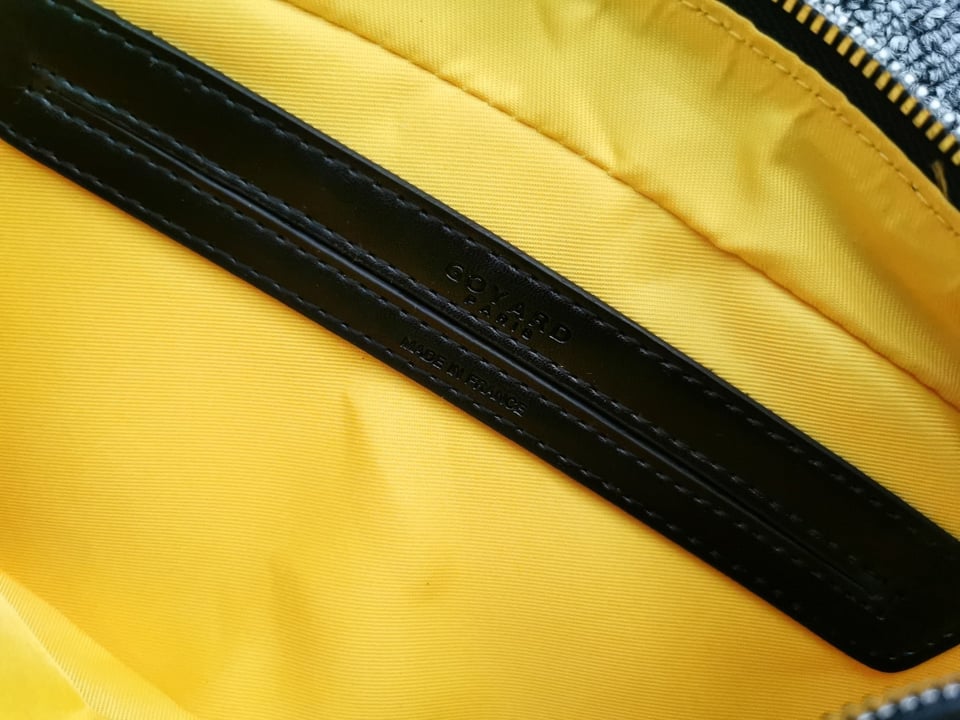 Goyard Cap-Vert Pm Bag 23X8X14Cm Black Canvas view 10