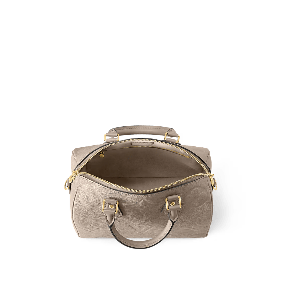 Louis Vuitton Speedy Bandoulière 25 Monogram Empreinte Tourterelle 25cm M59273 view 3