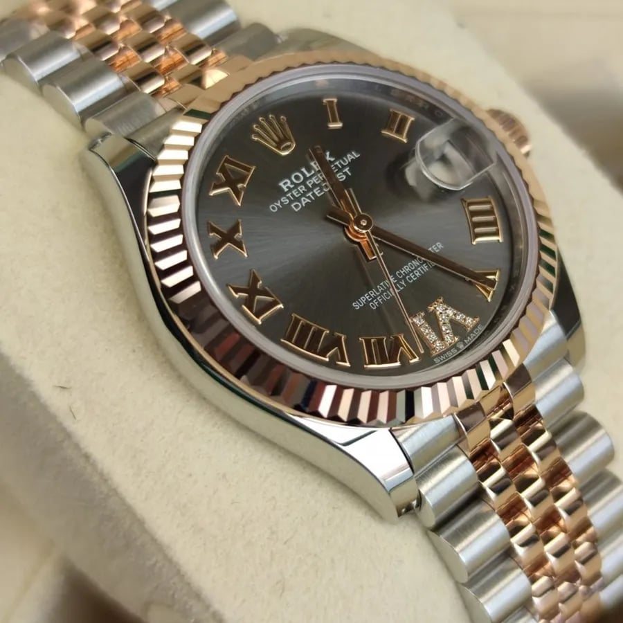 [Superclone] Rolex Datejust 36mm Slate Dial Fluted Jubilee 126231 view 3