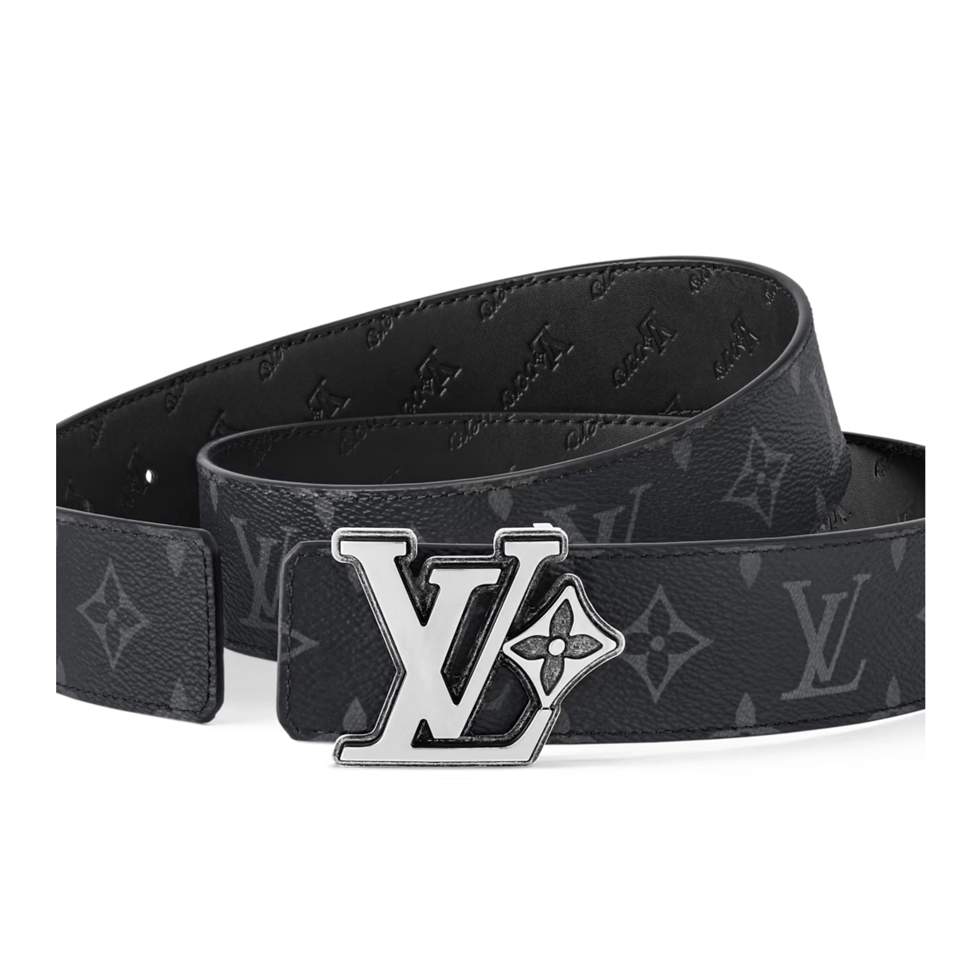 Louis Vuitton LV Flower 40mm Reversible Men Belt M4110V view 4