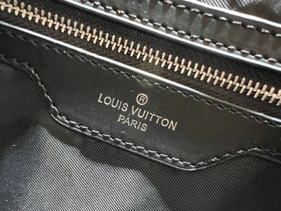 Louis Vuitton Keepall 50 Blue Graphite view 4