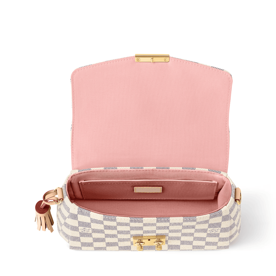 Louis Vuitton Damier Azur Croisette 25Cm view 6