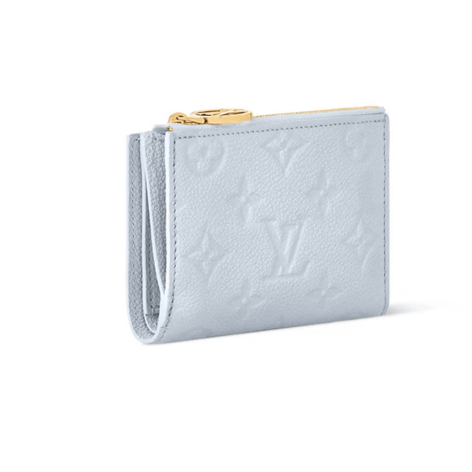 Louis Vuitton Bleu Olympe Lisa Wallet For Women 9cm M83587 view 3