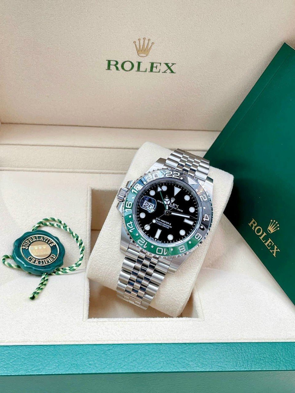 [Superclone] Rolex GMT-Master II Sprite Black Dial 126720VTNR, Men’s Watch view 2