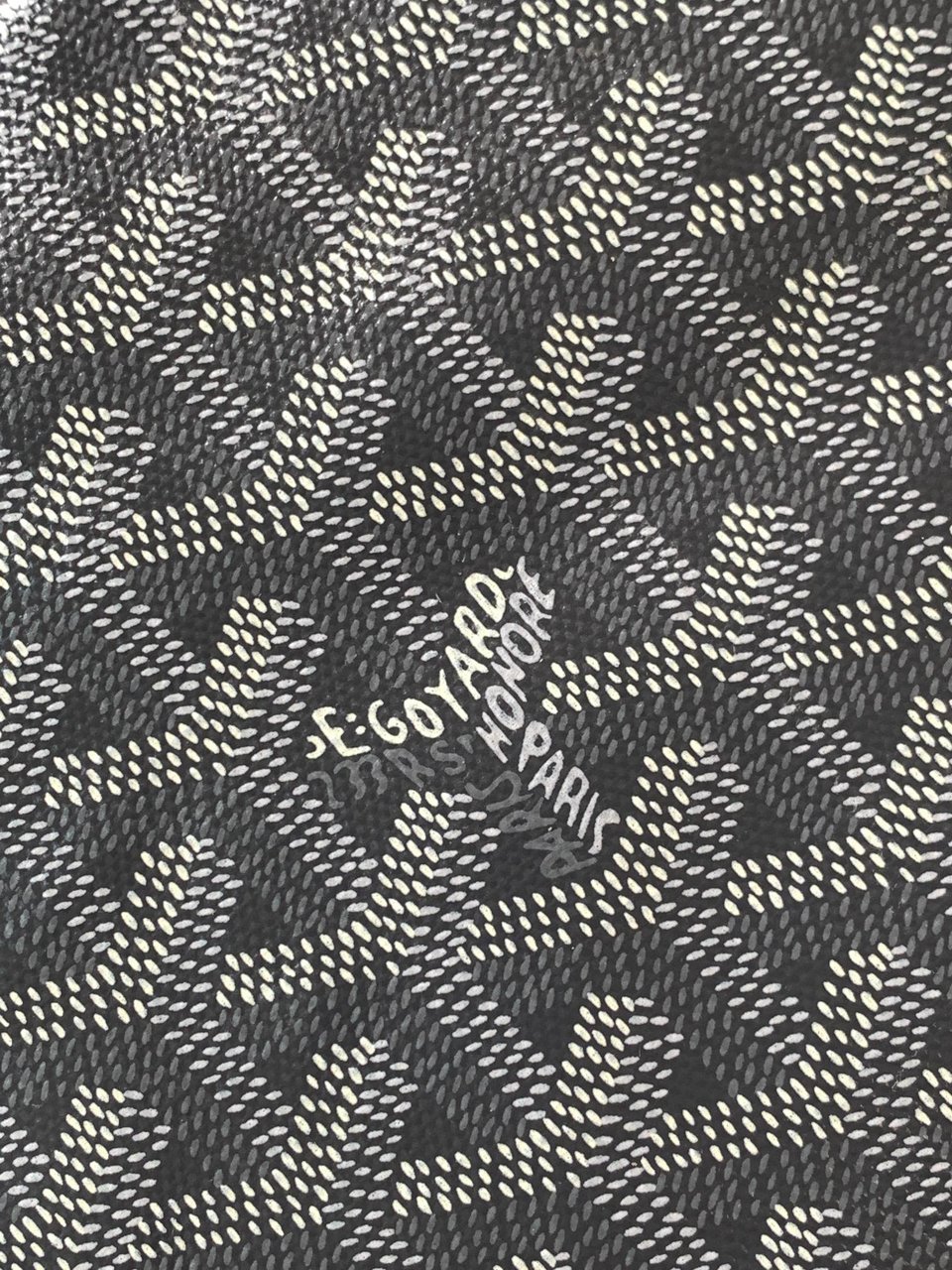 Goyard Yona Bag Coated MM 21Cm Grey Canvas view 9
