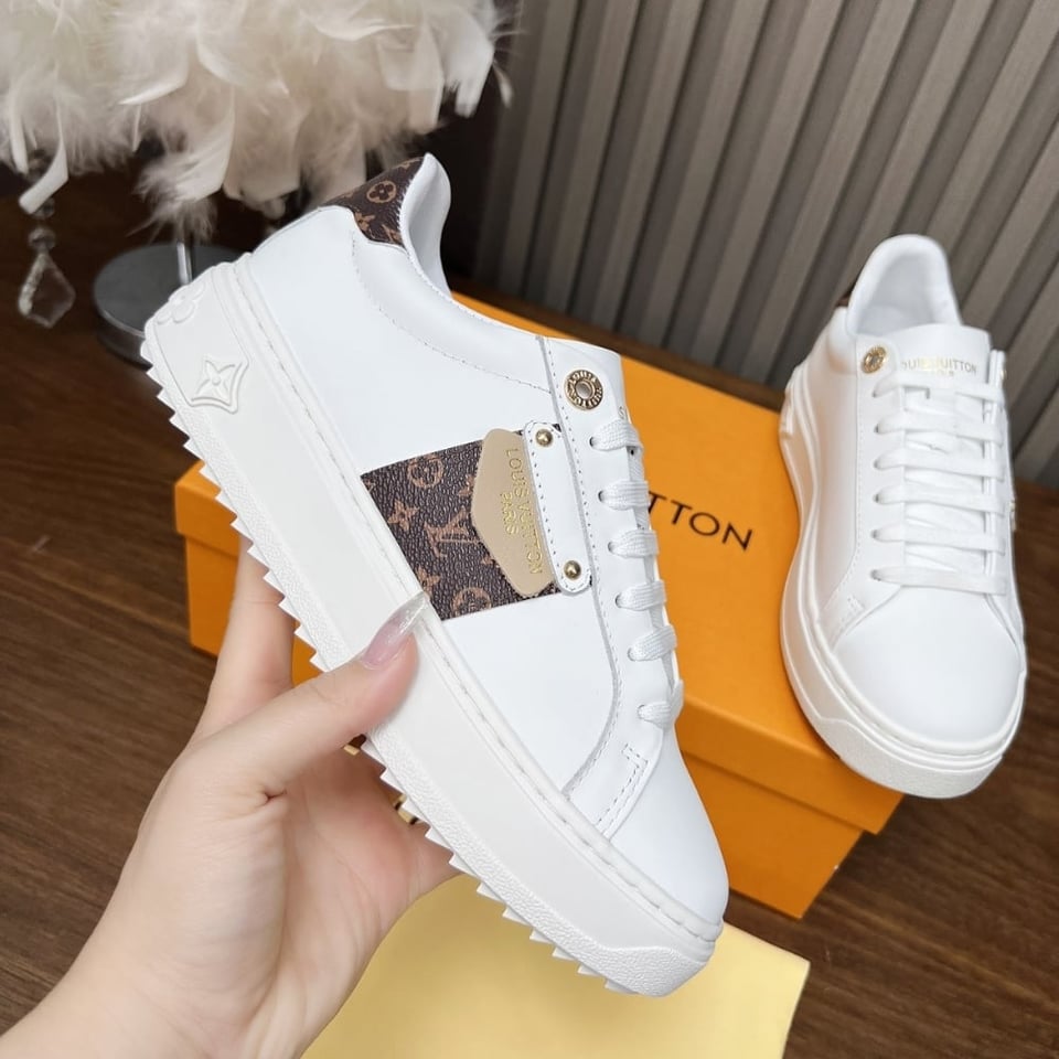 Louis Vuitton Time Out Sneaker White view 3
