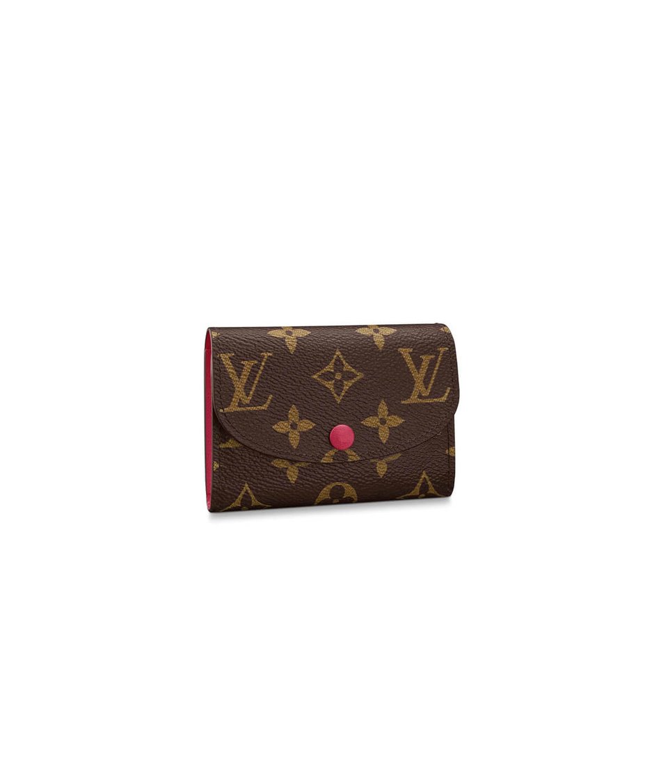 Louis Vuitton Monogram Canvas Rosalie Coin Purse Fuchsia