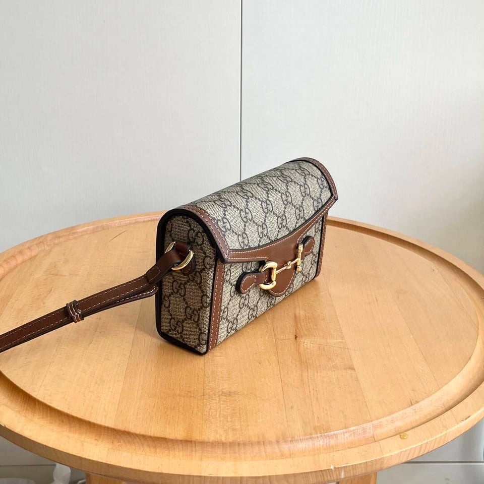 Gucci Horsebit 1955 Mini Bag 18cm view 3
