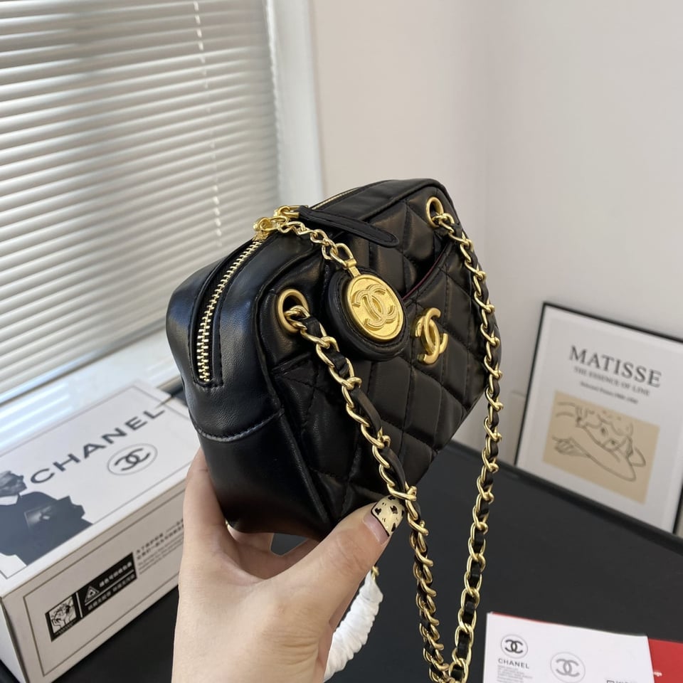 Chanel Mini Camera Case Black 18Cm/7.1in view 8